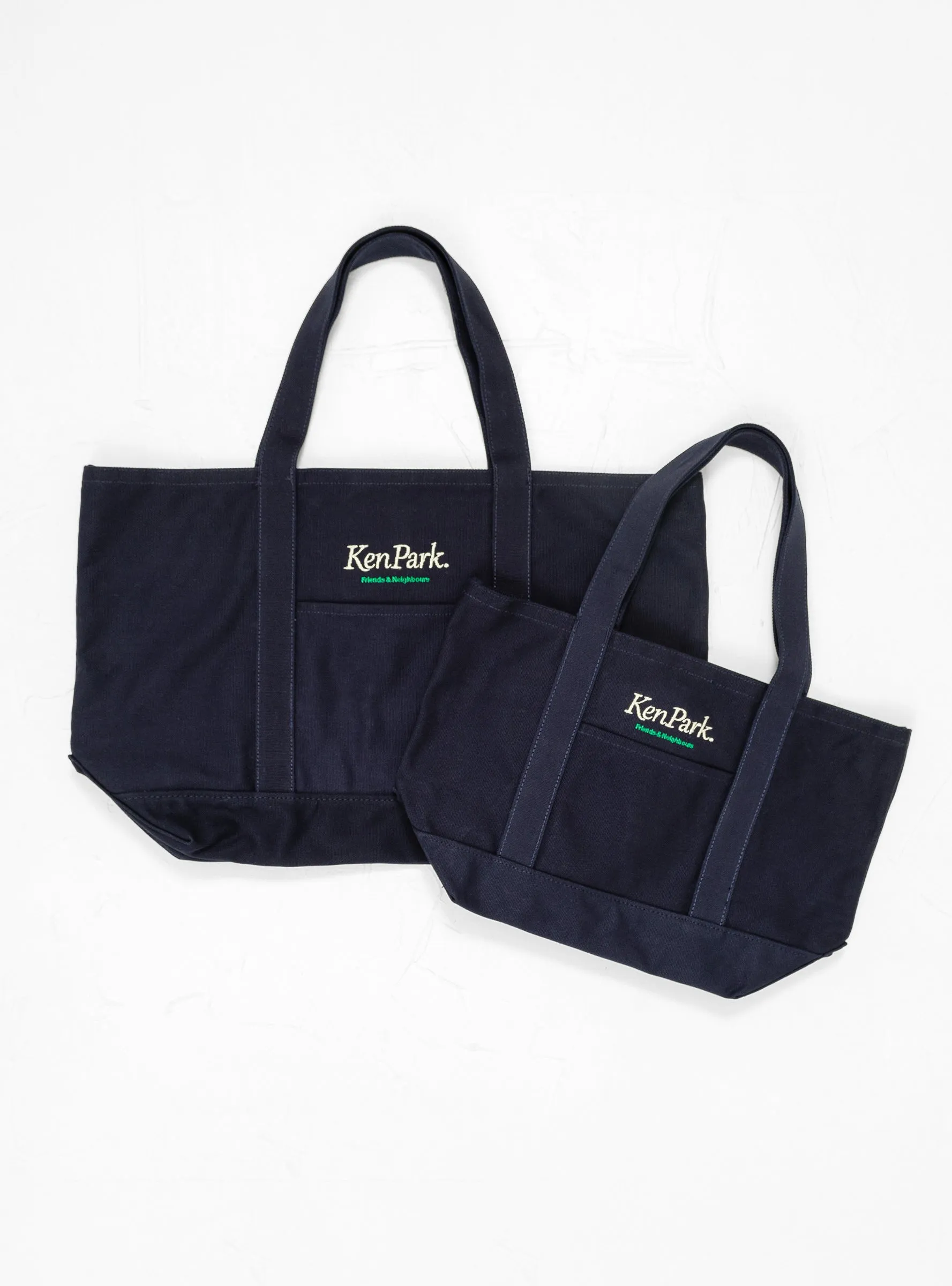 Ken Park Market Tote Bag Small Navy