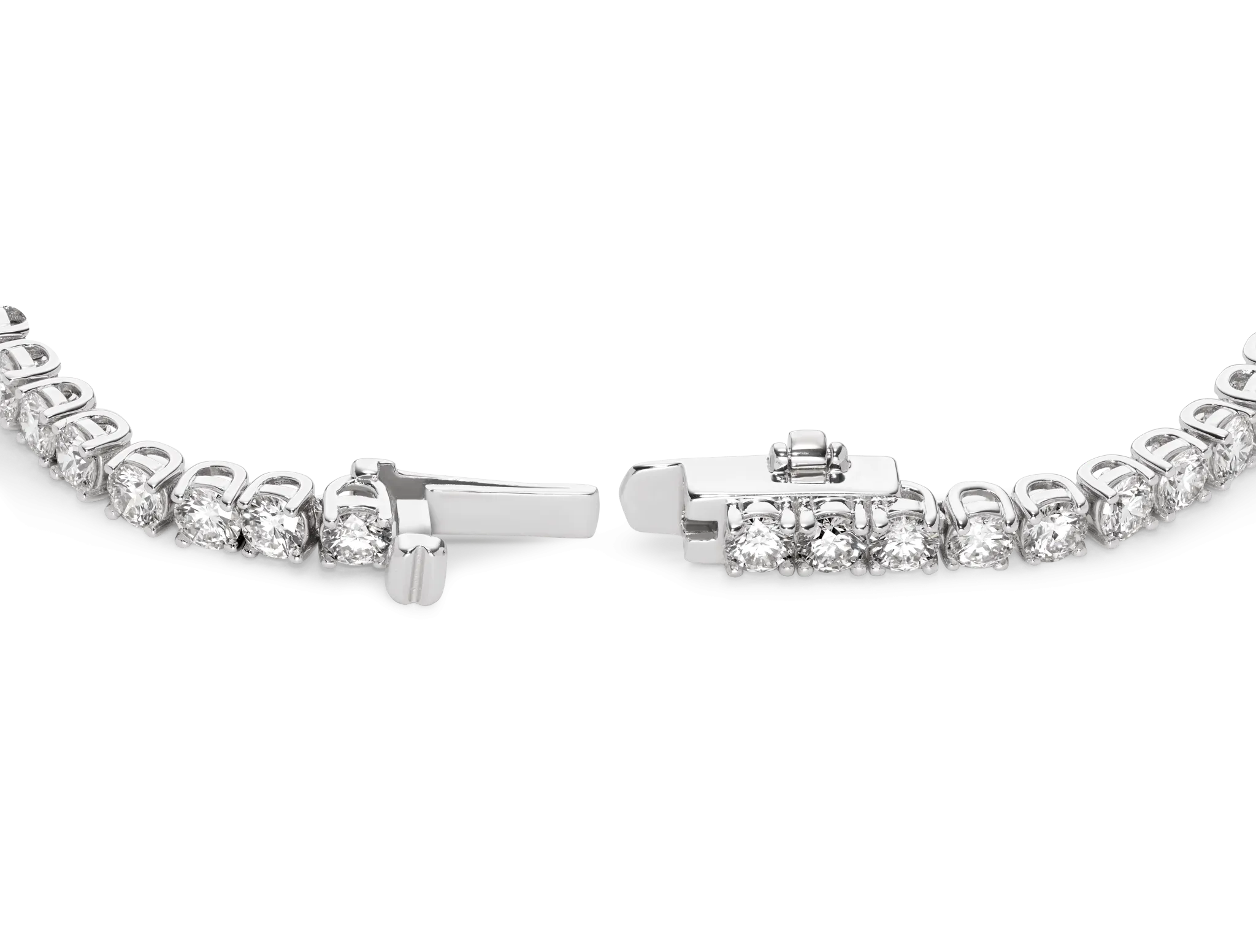 Lab-Grown Diamond Medium Tennis Bracelet - G/H color, 7 length | White