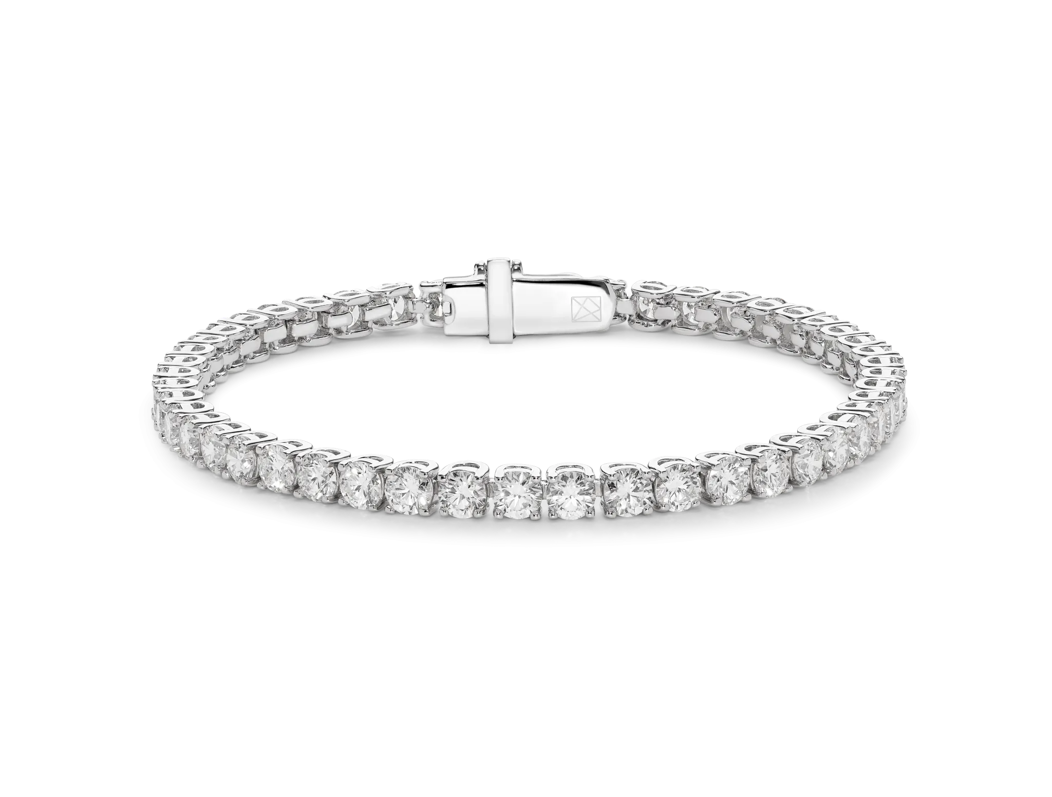 Lab-Grown Diamond Medium Tennis Bracelet - G/H color, 7 length | White