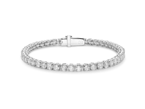 Lab-Grown Diamond Medium Tennis Bracelet - G/H color, 7 length | White