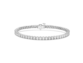 Lab-Grown Diamond Small Tennis Bracelet - E/F color, 6.5 length | White