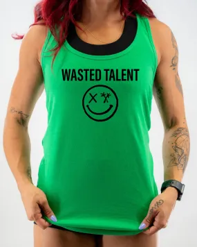 Ladies "WASTED TALENT" Racerback Tank