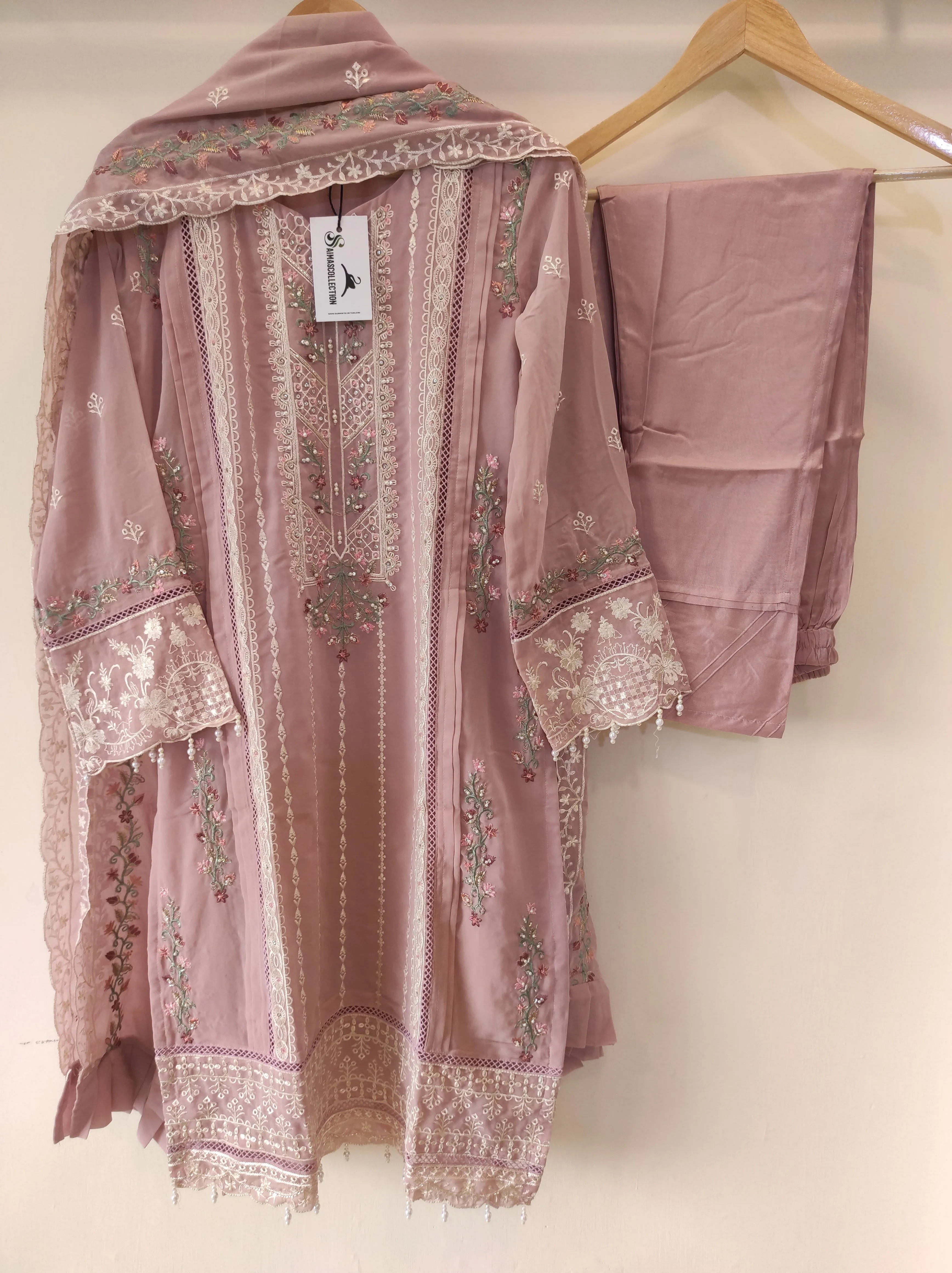 Light Pink Kurta Set