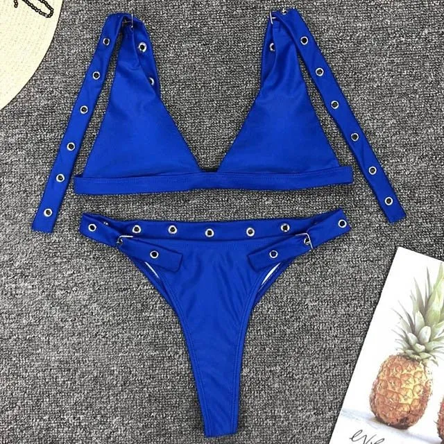 Logan Bikini mit hoher Taille