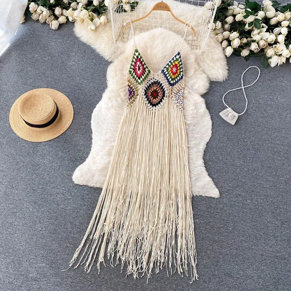 Margaret Tassel Coverup