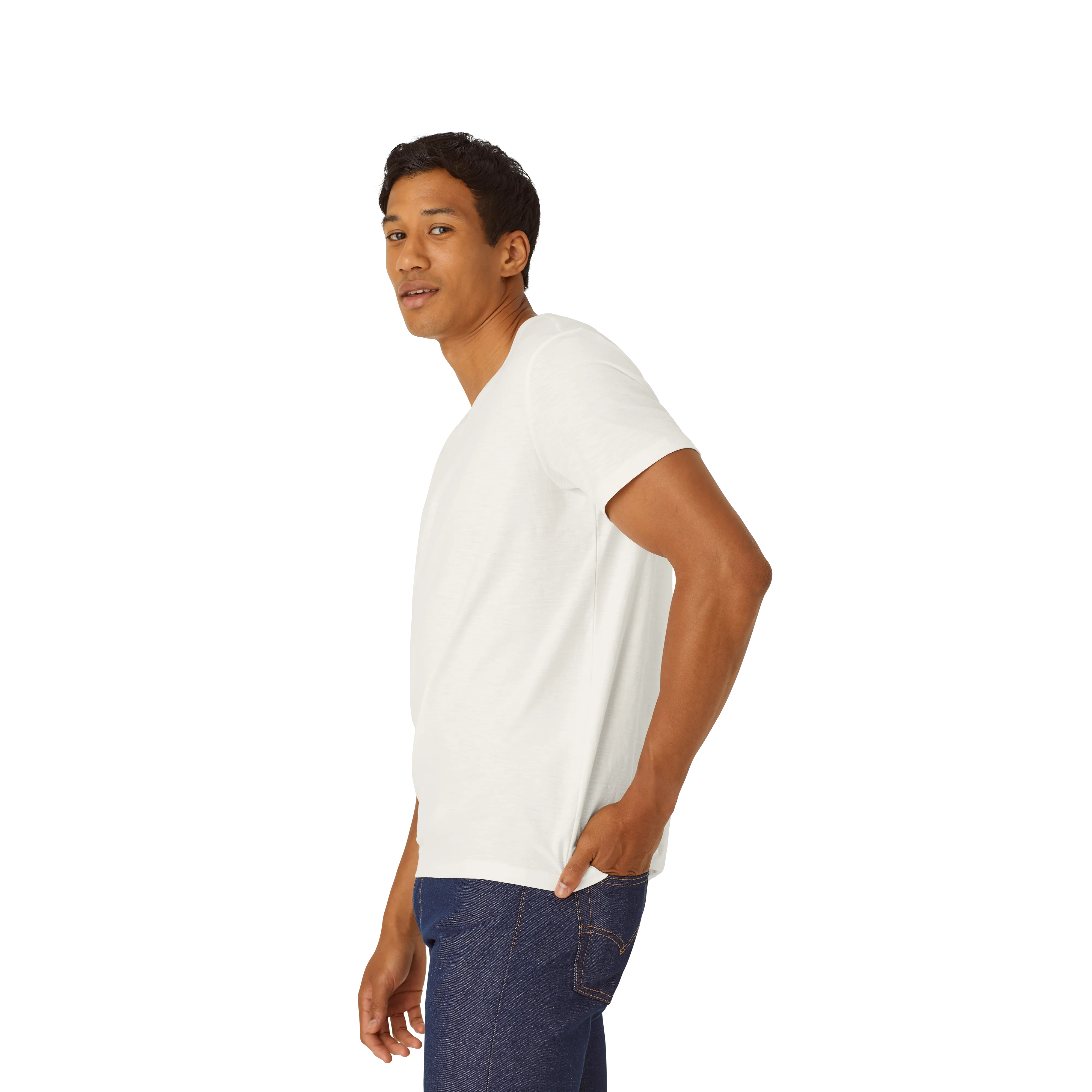 Men's Air Slub V-Neck T-Shirt 3-Pack