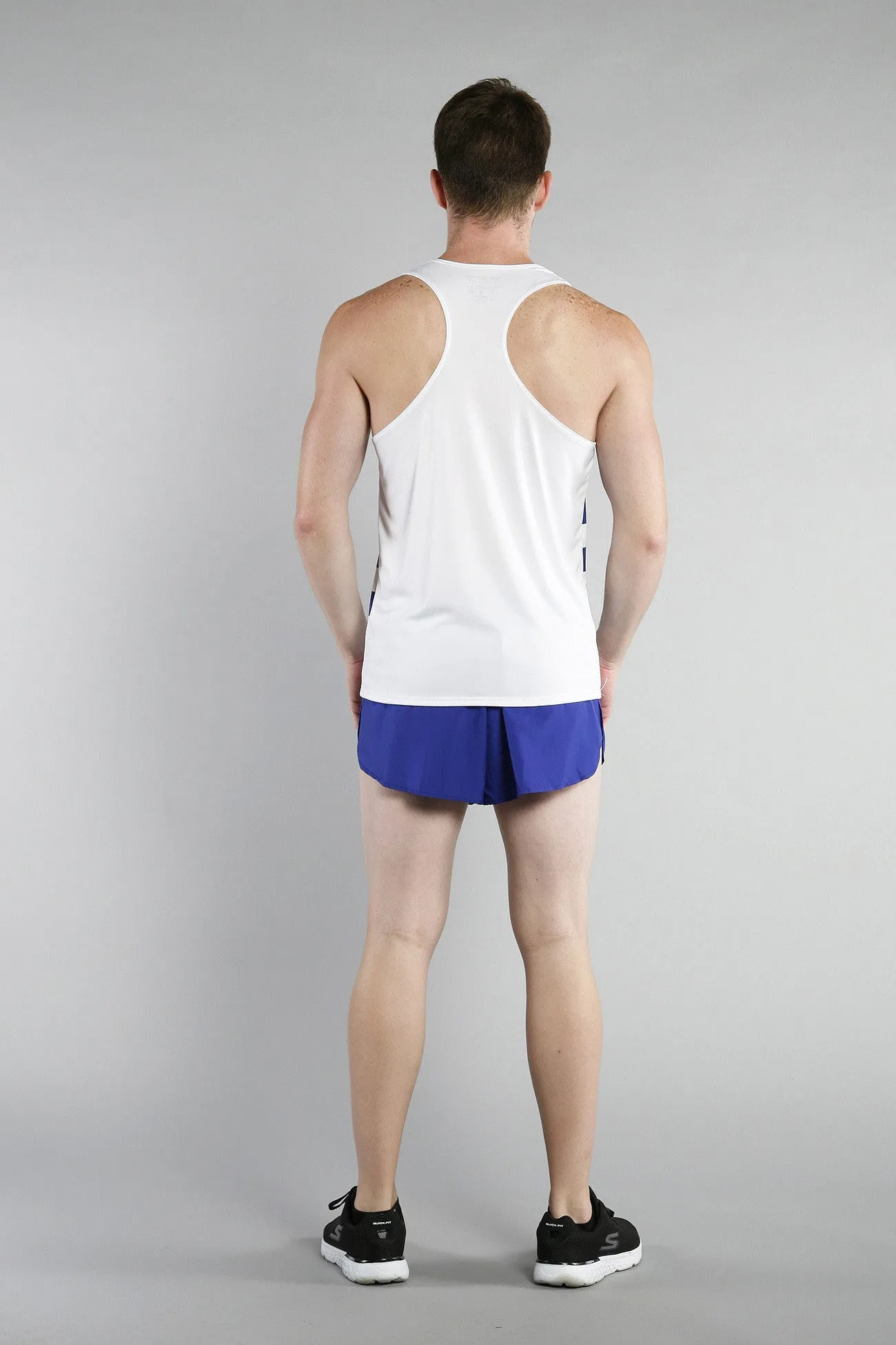 Men's Printed Singlet- Greece