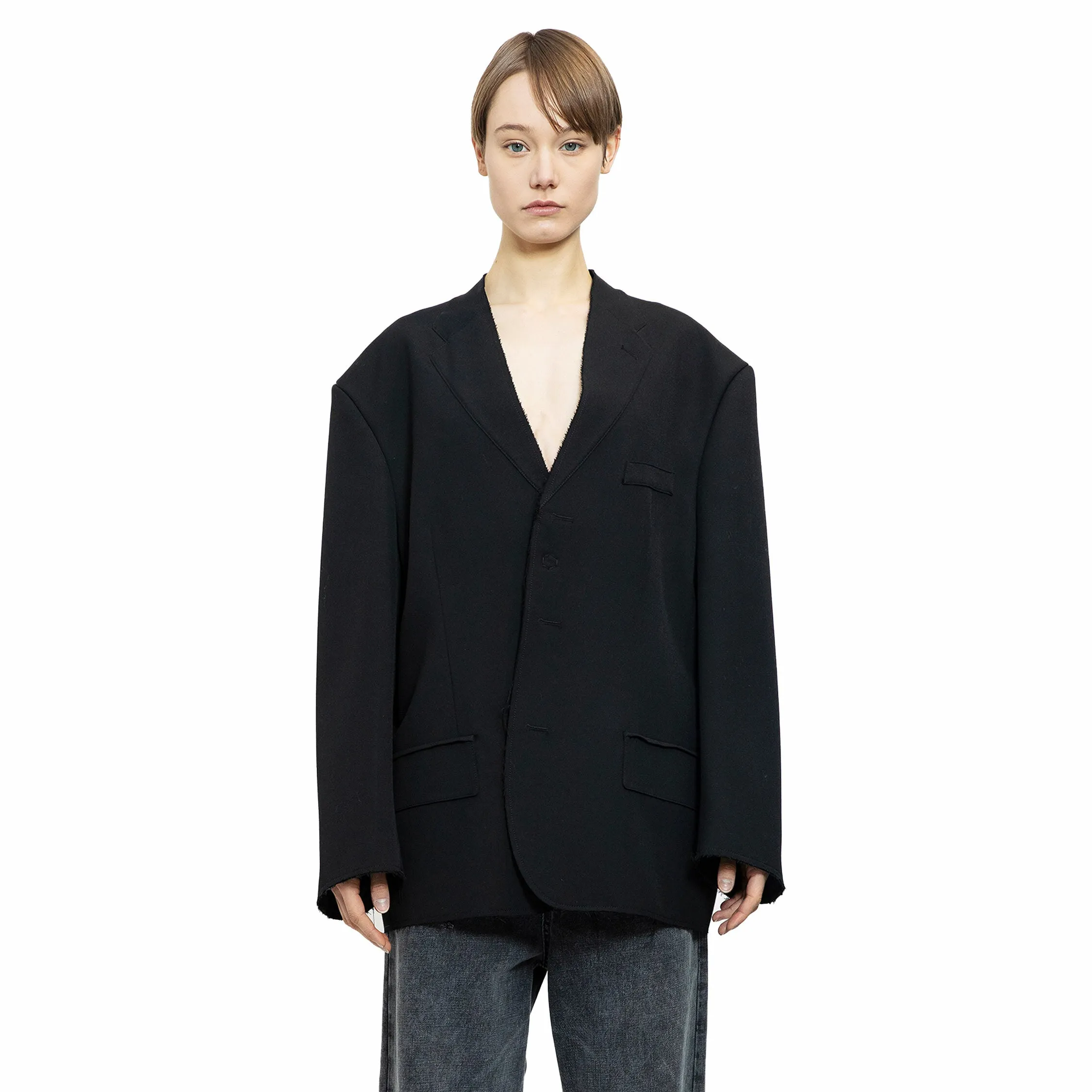 MM6 MAISON MARGIELA WOMAN BLACK BLAZERS