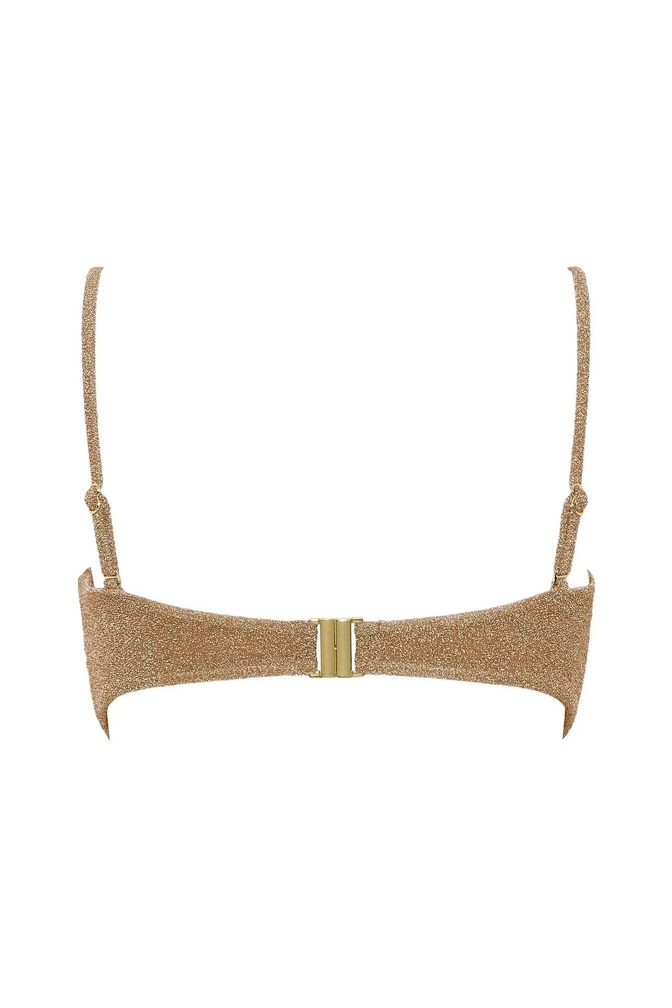 Nookie Dynasty Bandeau Bra - Gold