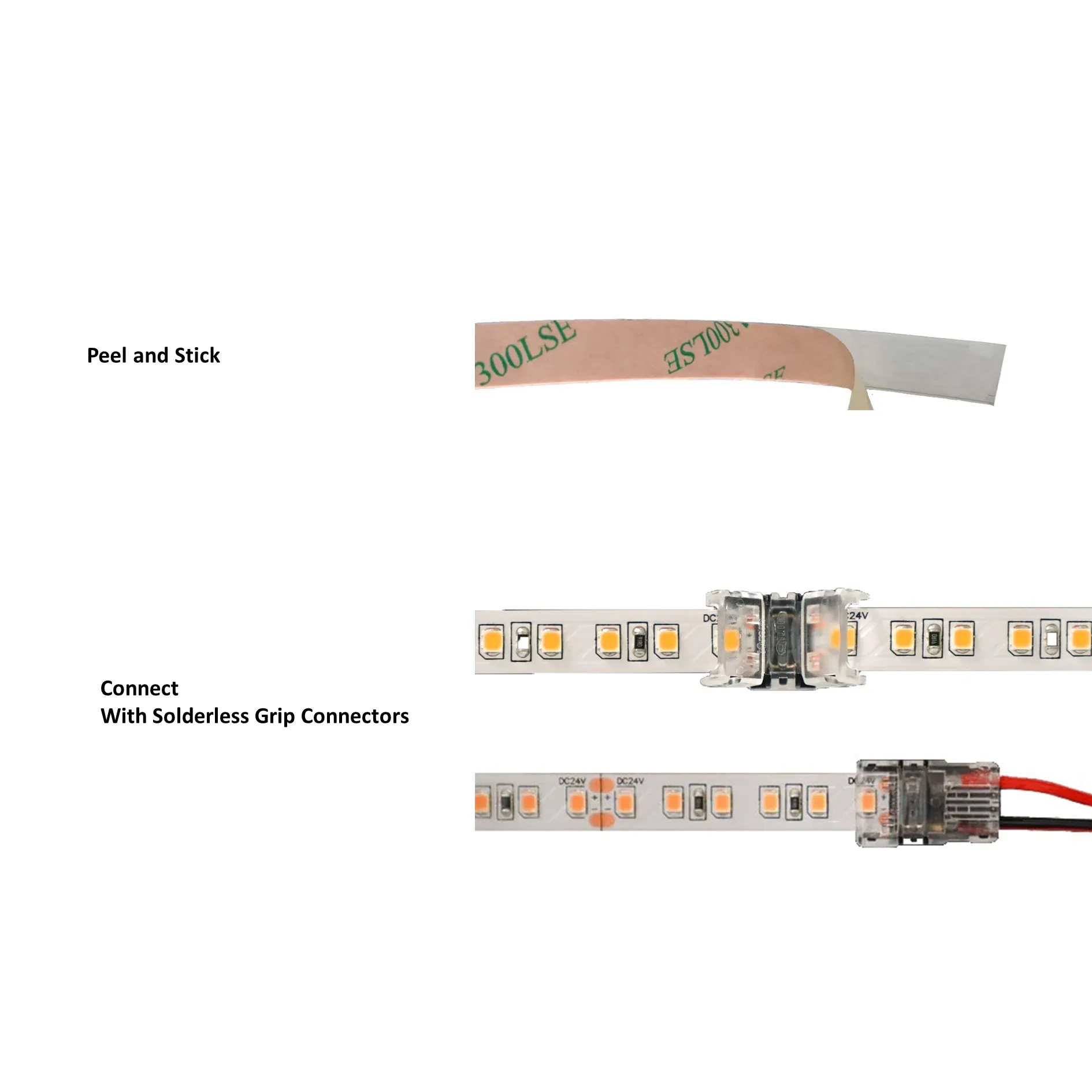 NormLite Full Spectrum High Efficiency D50 Standard Illuminant LED Flexible Strip 5000K (ISO3664:2000) for Art & Studio - 5m/Reel