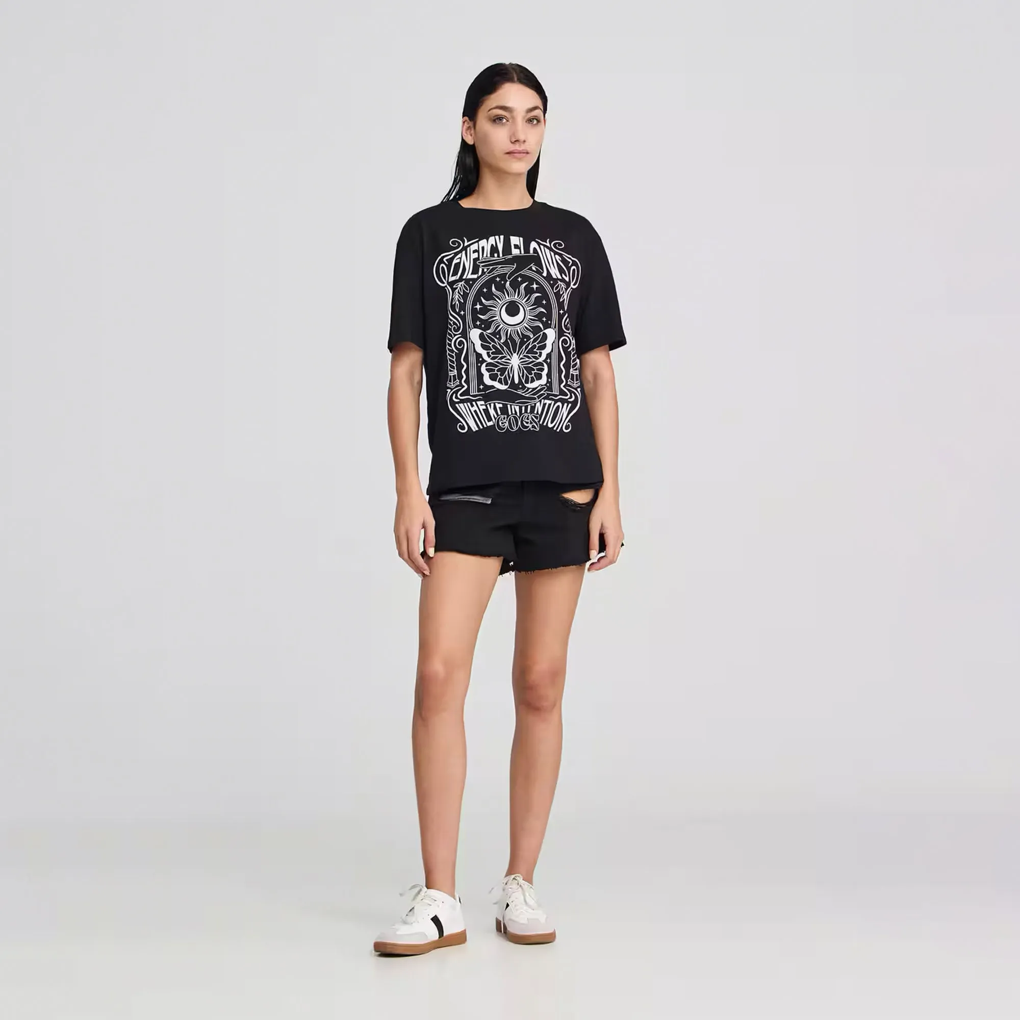 Oversized Crew Neck T-Shirt