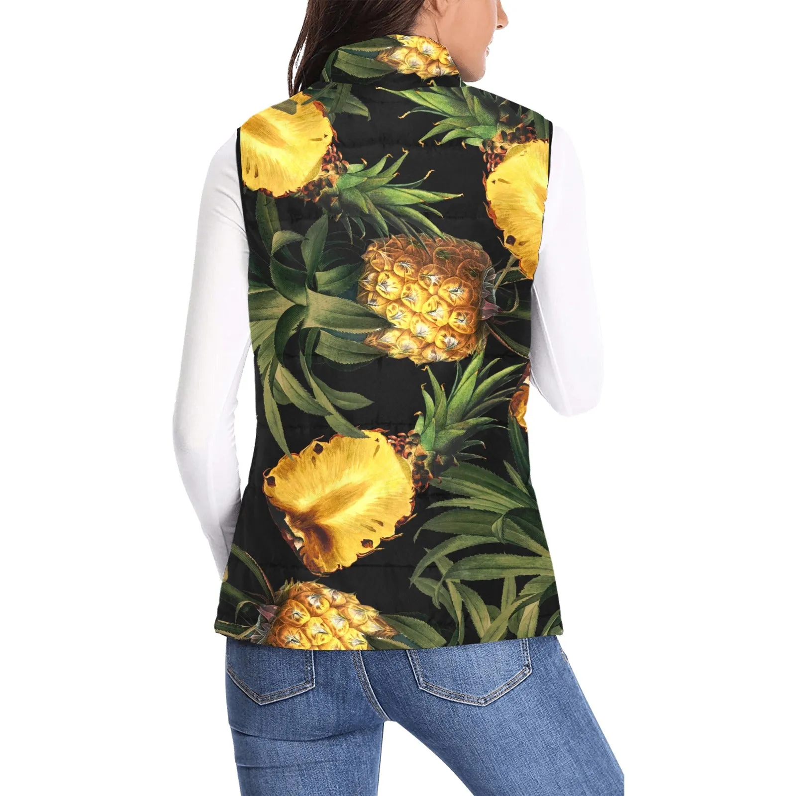 Pineapple Park Women's Padded Vest Jacket