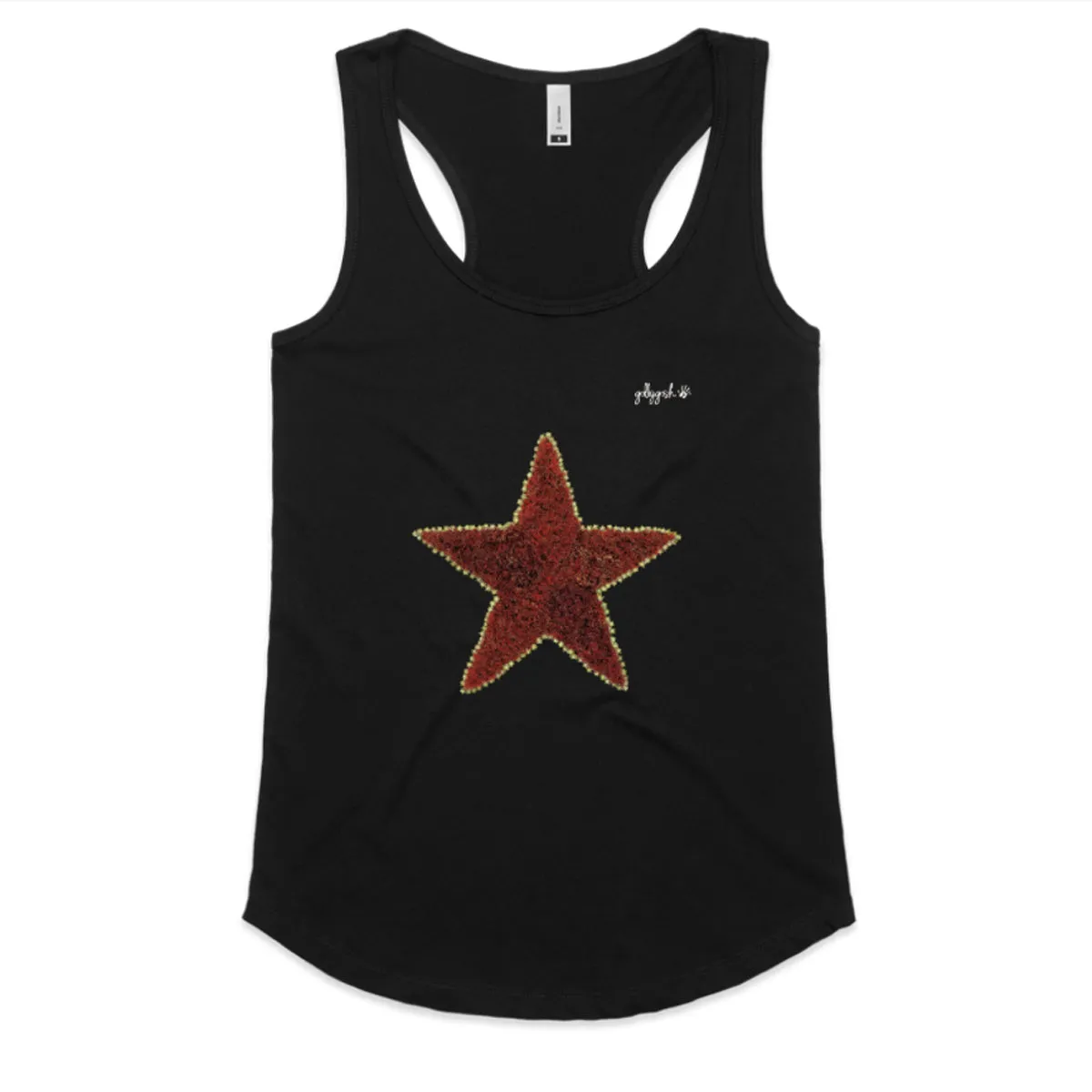 Pohutukawa Star Racerback Singlet