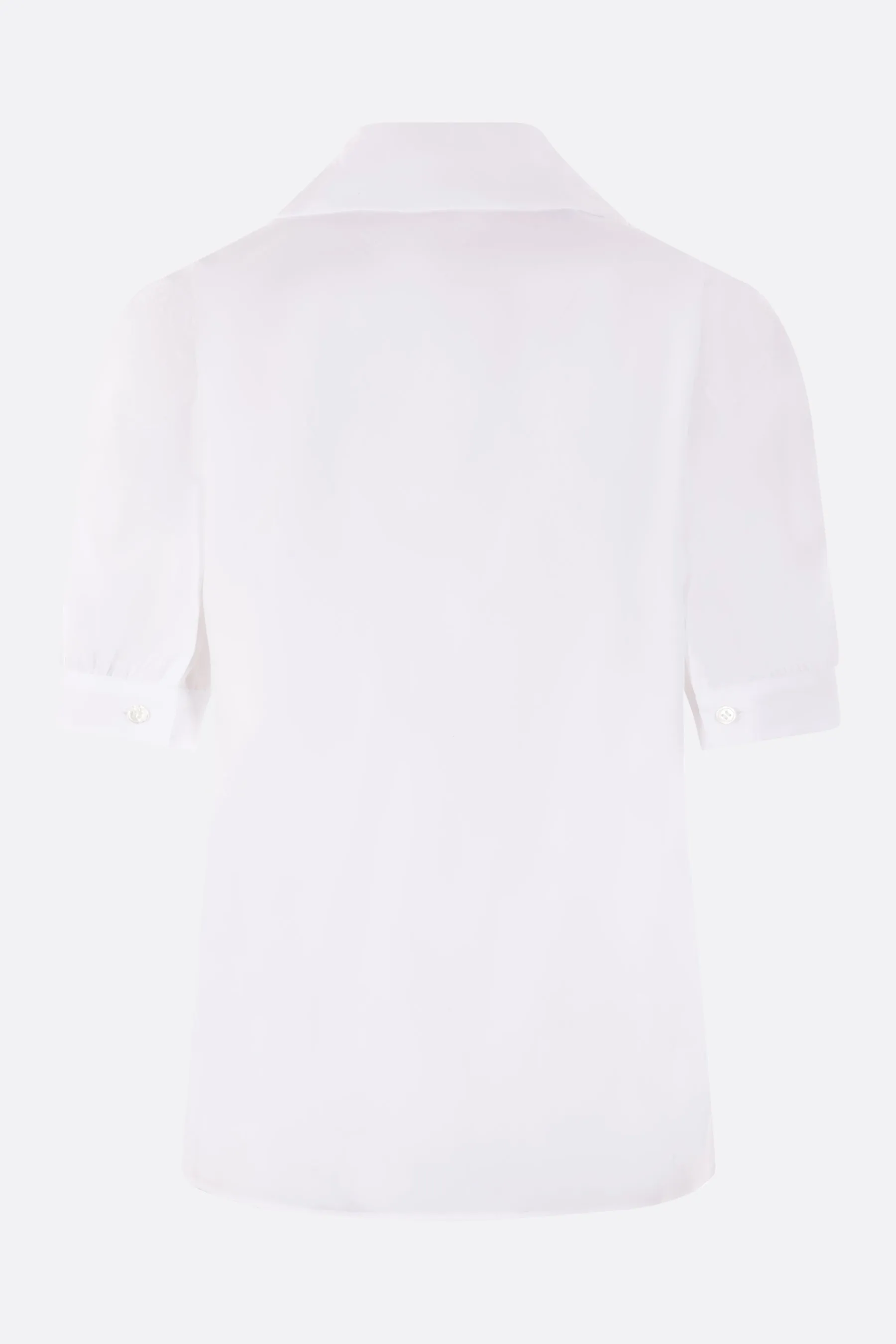 poplin short-sleeves shirt