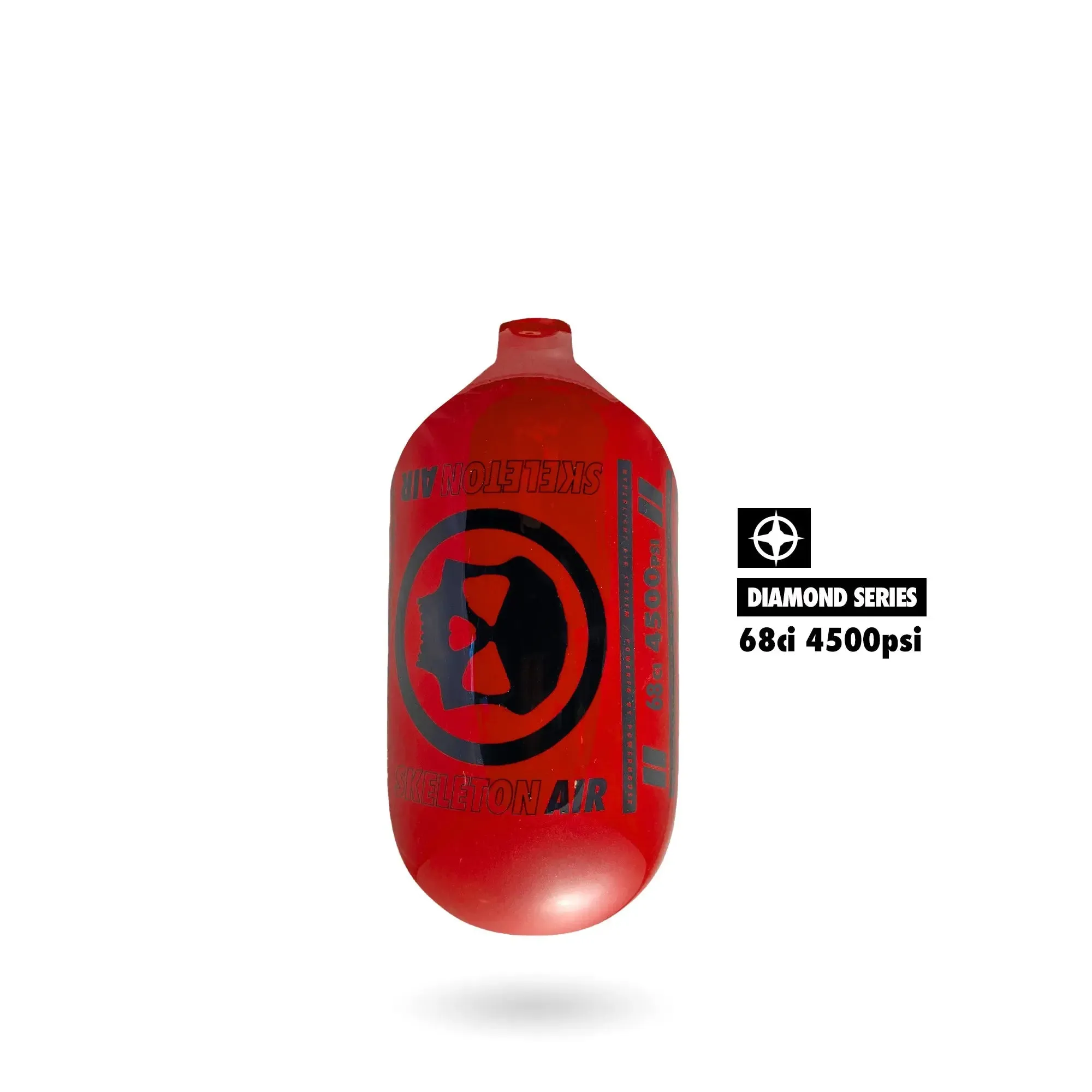 "DIAMOND SERIES" SKELETON AIR HYPERLIGHT AIR TANK 68CI (BOTTLE ONLY)