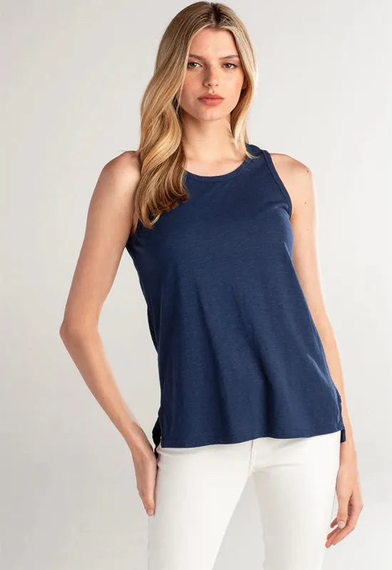 Red Haute - Crew Tank Navy