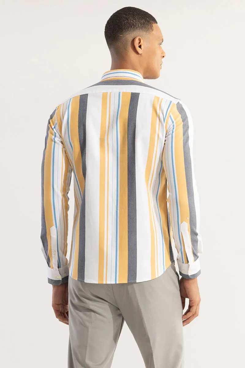 Retro Stripe Yellow Shirt