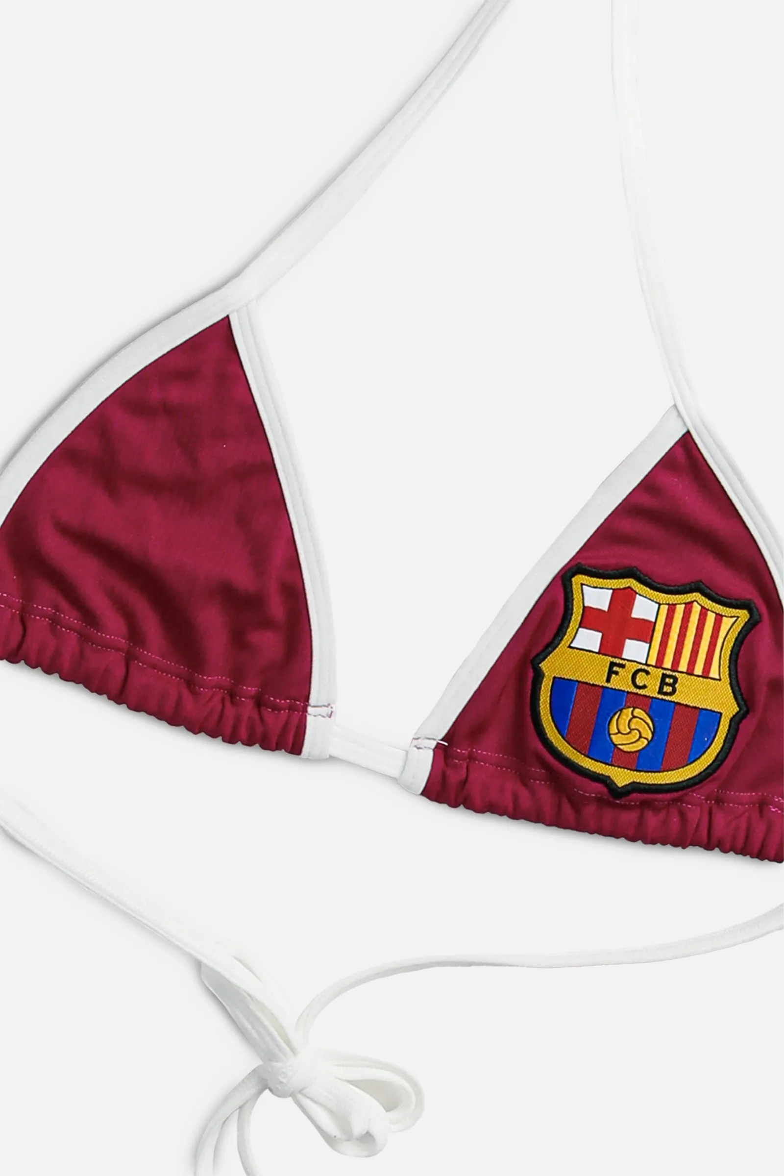 Rework Barcelona Soccer Triangle Top - XS