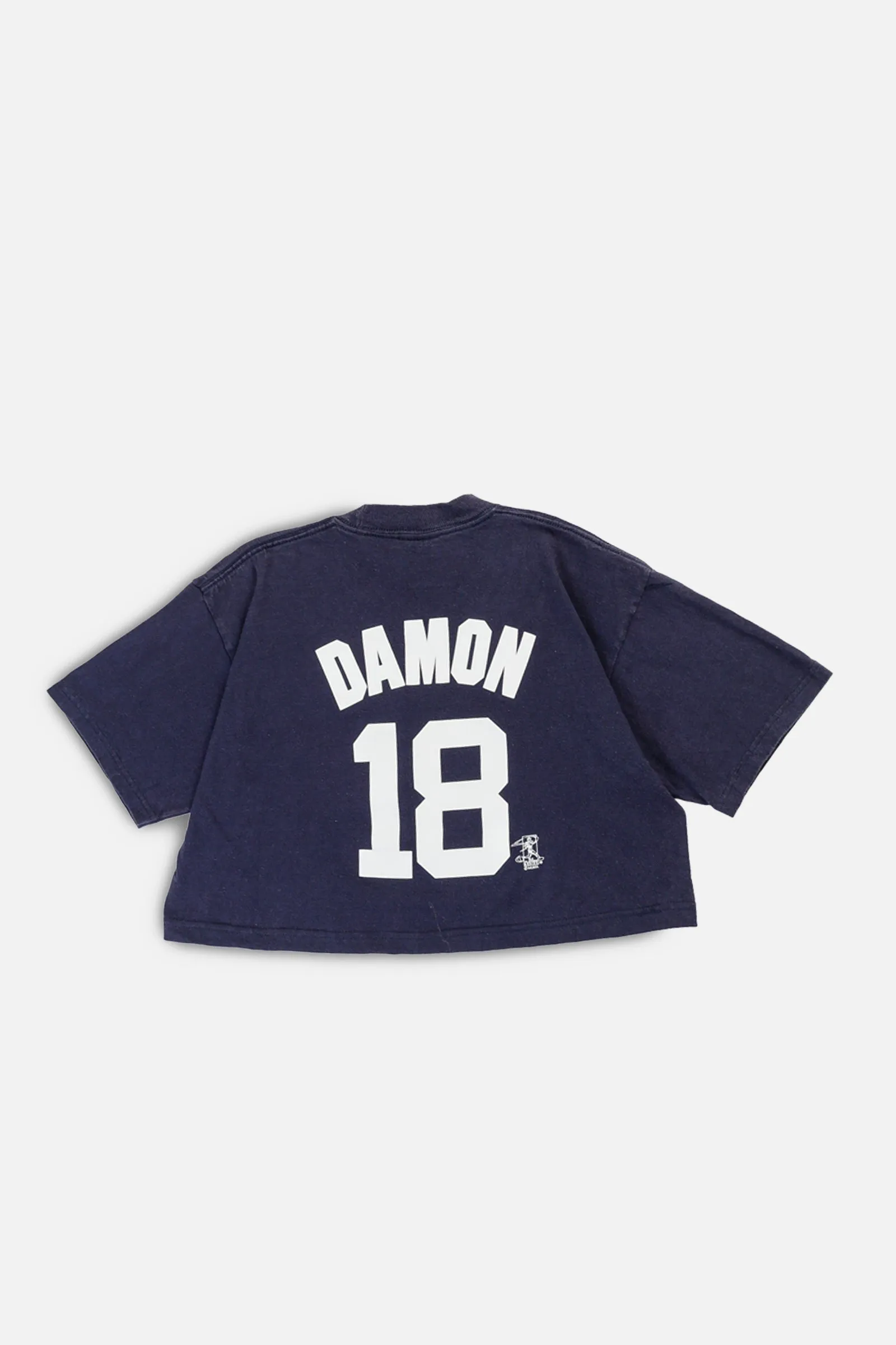 Rework NY Yankees MLB Crop Tee - M