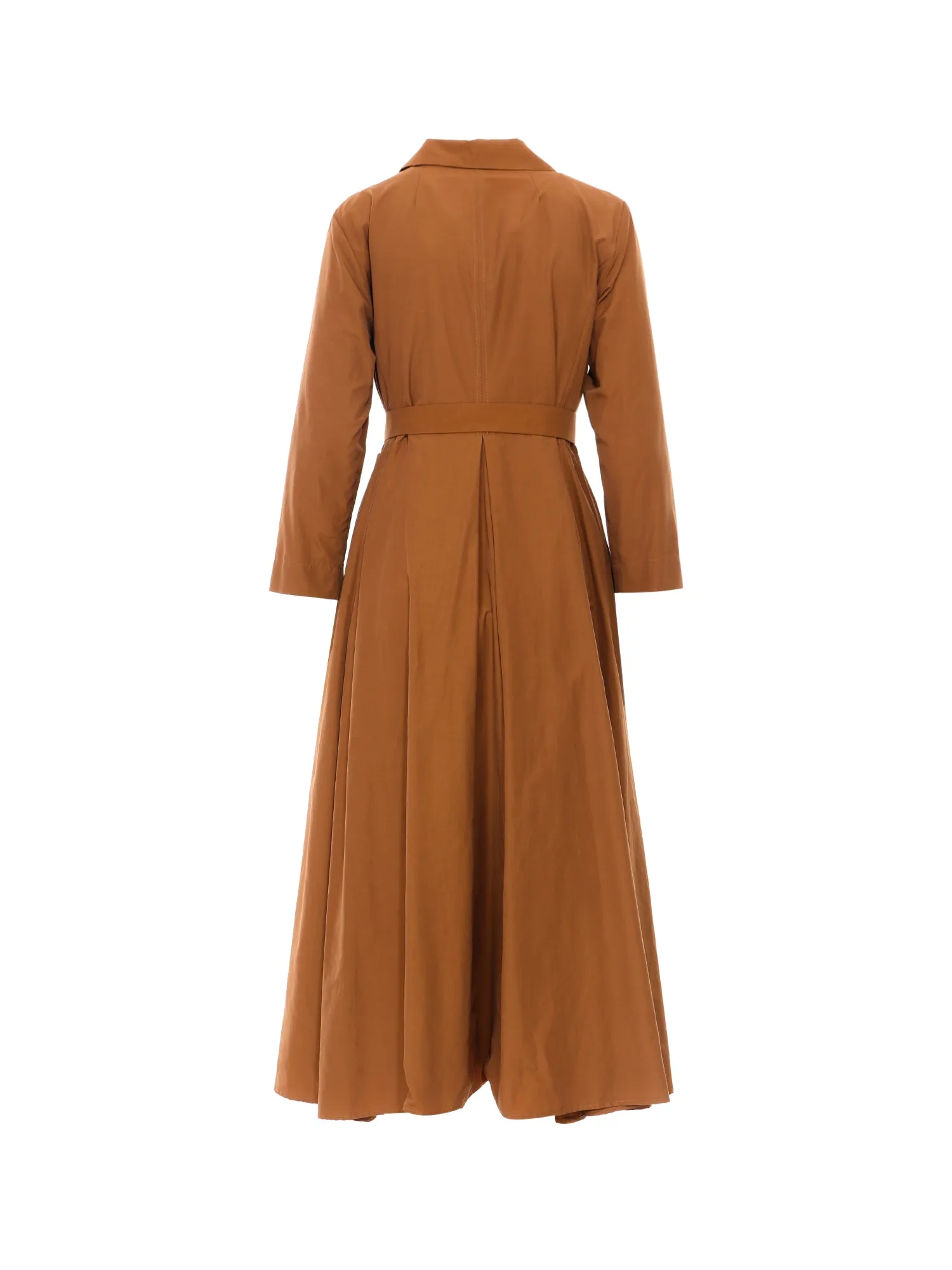 'S Max Mara Belted Pleated Dress