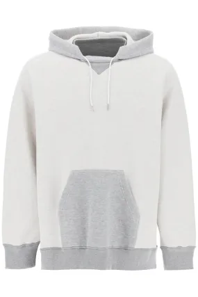 SACAI hooded sweatshirt with reverse