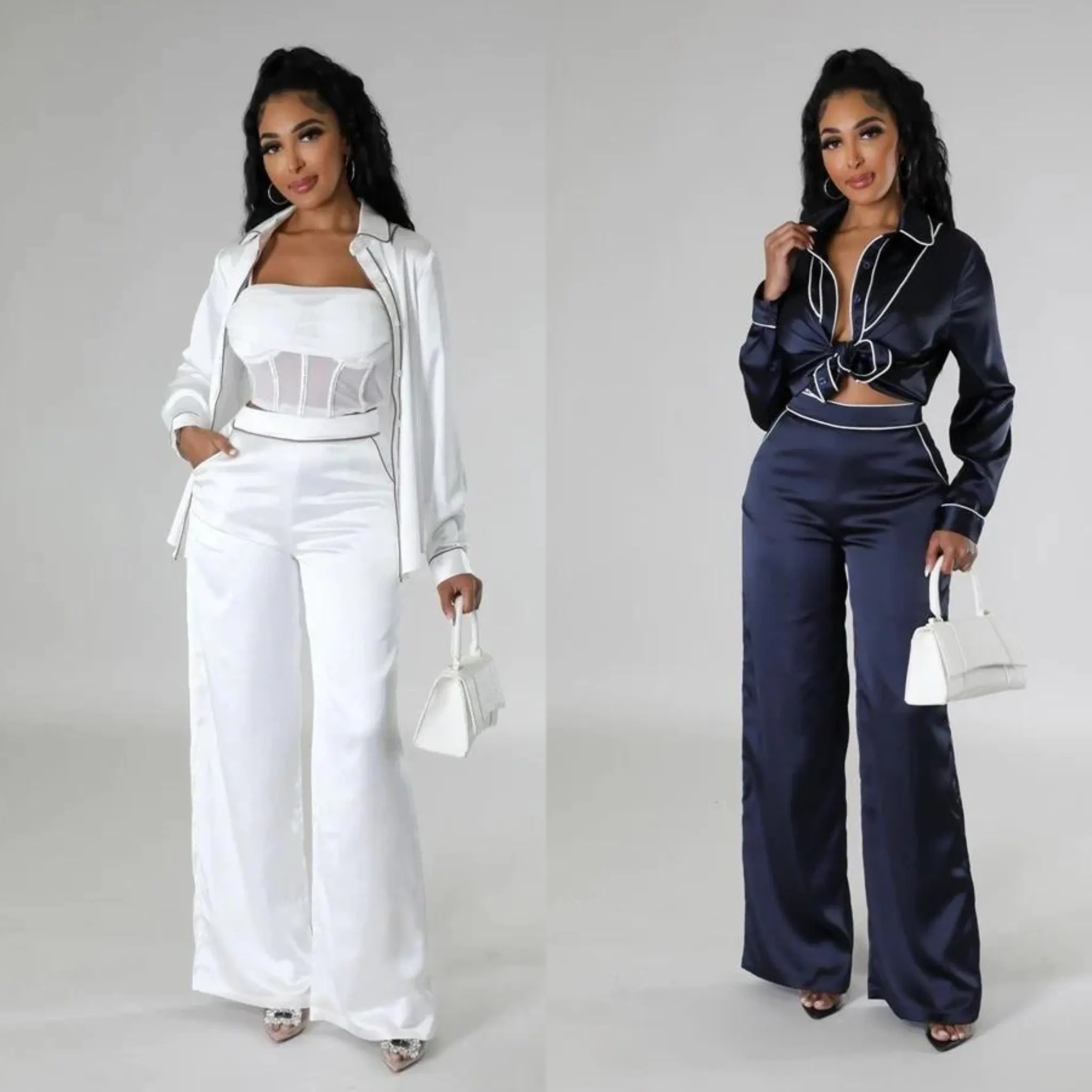 Sahara Wide Leg Pant Set