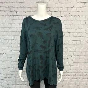 SALE! Lana Top in Jade-Bugs by Paper Temples