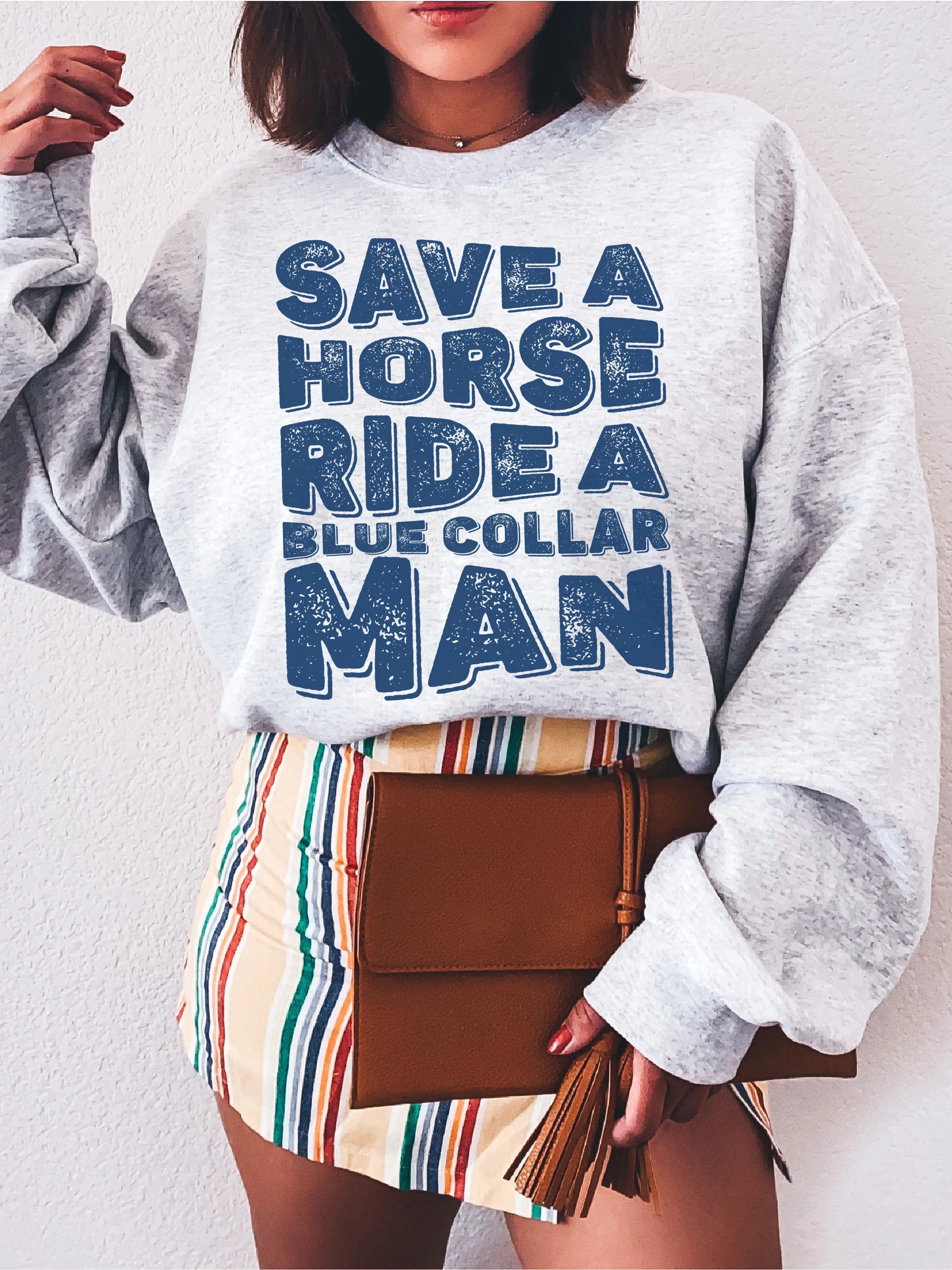 Save A Horse Ride A Blue Collar Man