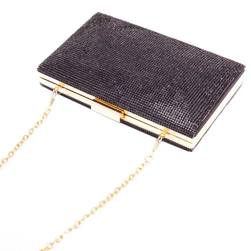 Shimmery Evening Clutch Bag