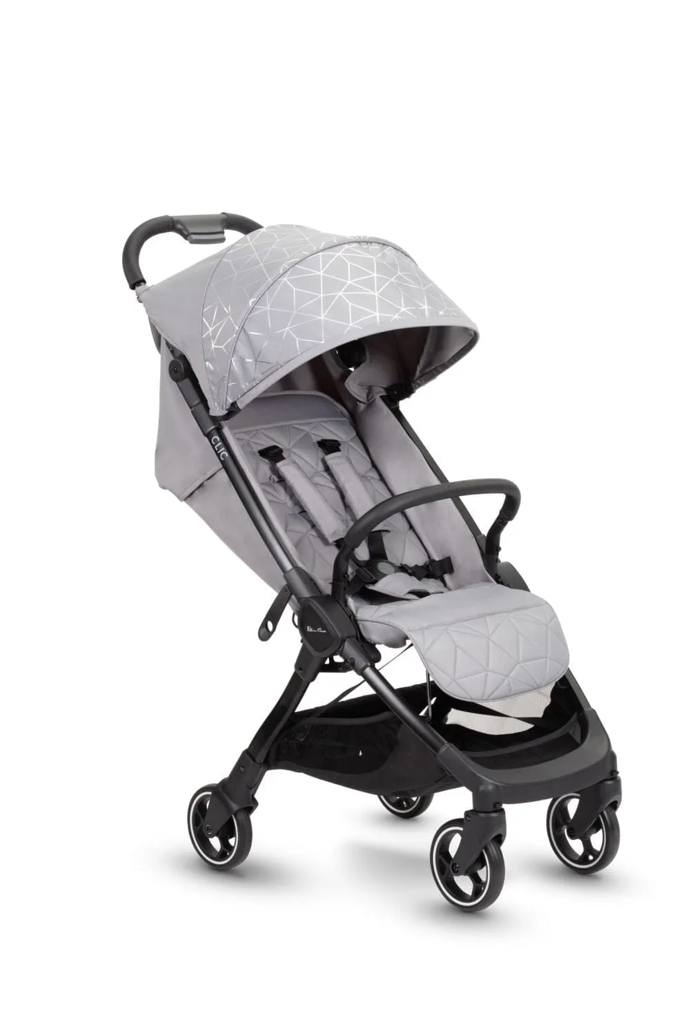 Silver Cross Clic Stroller with Motion Car Seat - Grey/Glacier