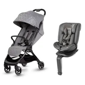 Silver Cross Clic Stroller with Motion Car Seat - Grey/Glacier