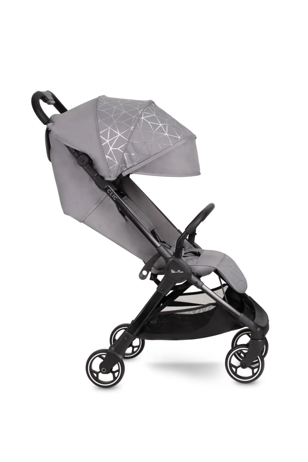 Silver Cross Clic Stroller with Motion Car Seat - Grey/Glacier