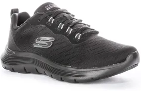 Skechers Flex Appeal 5.0 In Black Black For Women