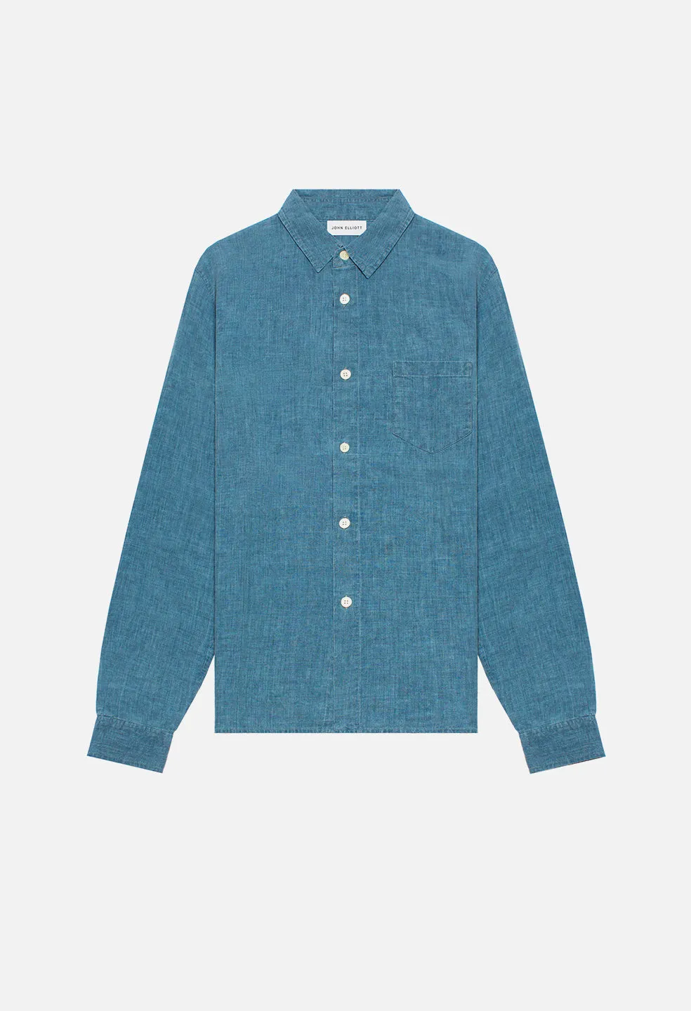 Sly Linen Straight Hem / Washed Indigo