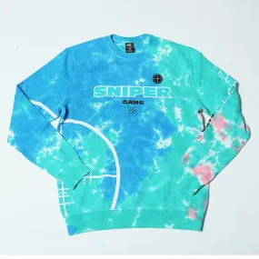 SNIPER CREWNECK TIE DYE