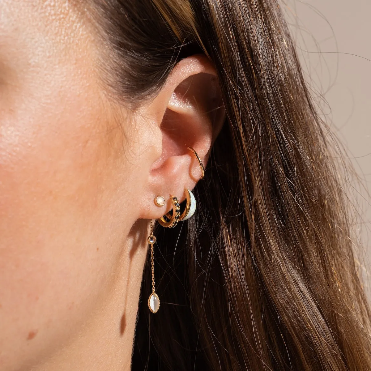 Solid Gold Essential Ear Cuff