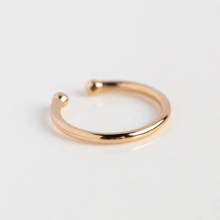 Solid Gold Essential Ear Cuff