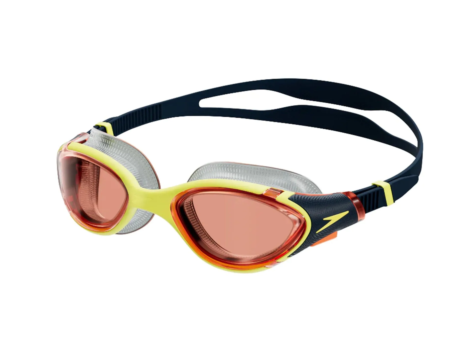 Speedo Biofuse 2.0 Goggle Orange/Black/Yellow <br> 8/00233214507