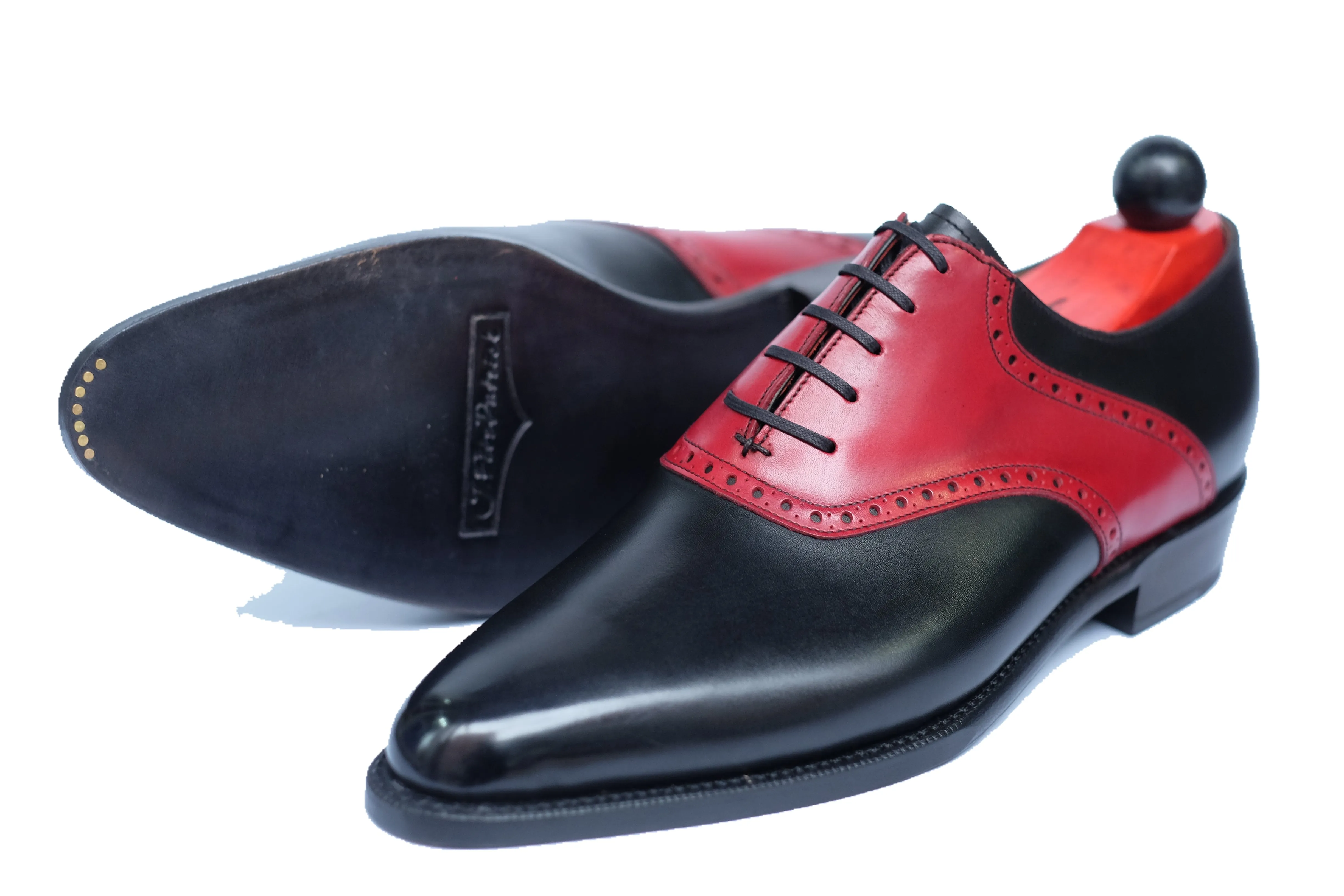 Stefano Redux - Black Calf / Red Calf