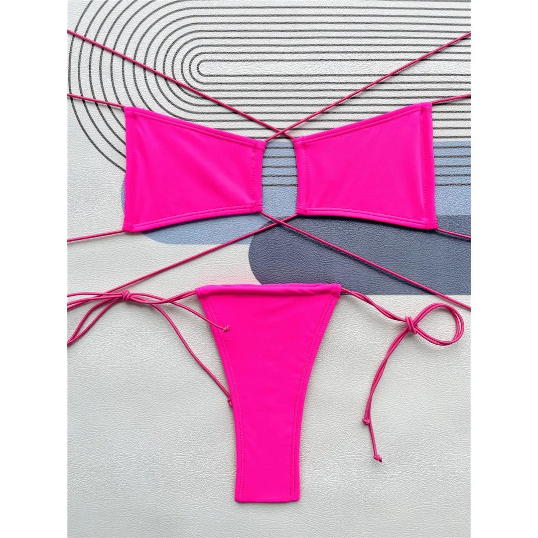 Strappy Extreme Mini Micro Thong Bikini