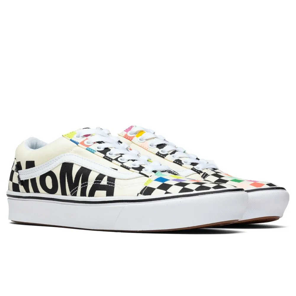 Vans x MoMA ComfyCush Old Skool - White/Multi