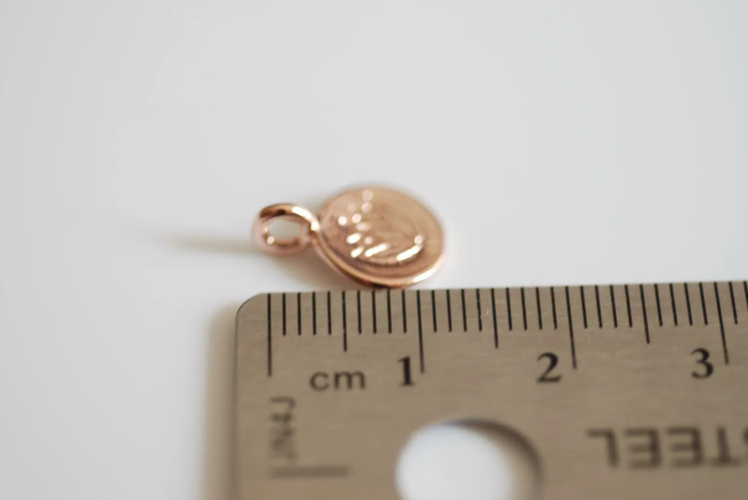 Vermeil Rose Wholesale Gold Lotus Flower Disc Charms - Rose Gold Lotus Flower Water Lily Disc, Rose Gold yoga charm, vermeil gold Lotus Round Charm,36