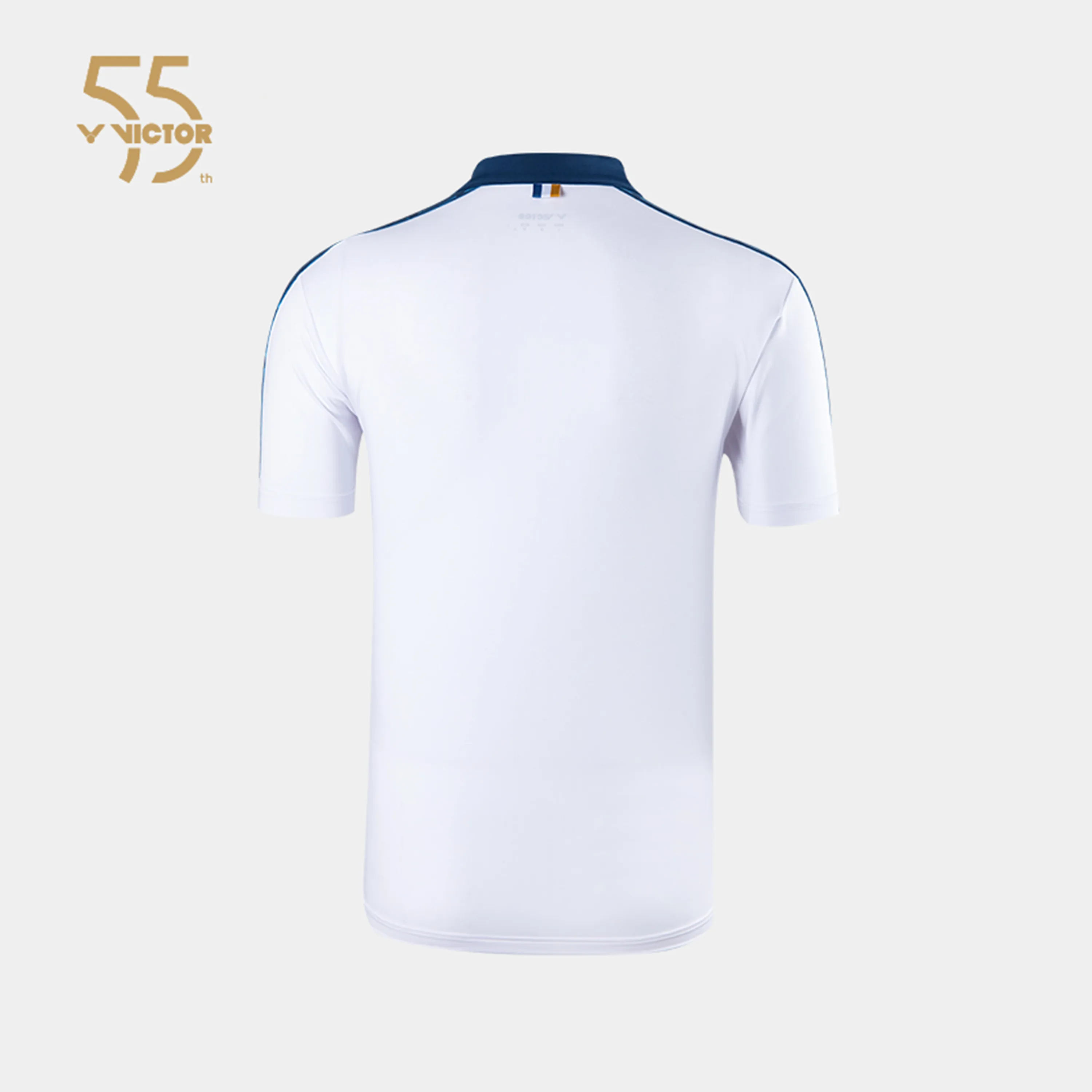 Victor 55th Anniversary Edition S-5502A Premium Sports Polo Shirt White UNISEX