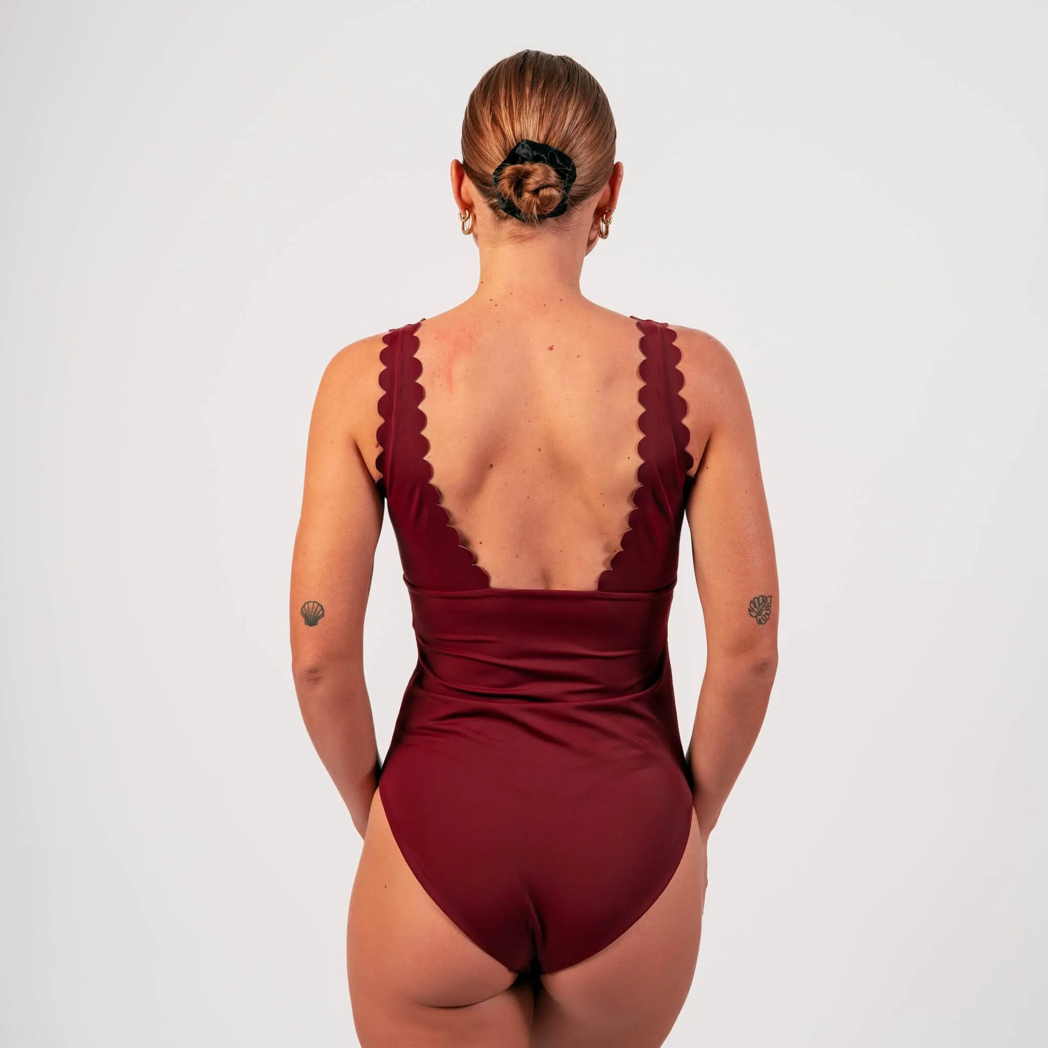 Wine Wave Swimsuit