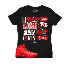 Womens - Chile Red 9 Love Kicks Shirt