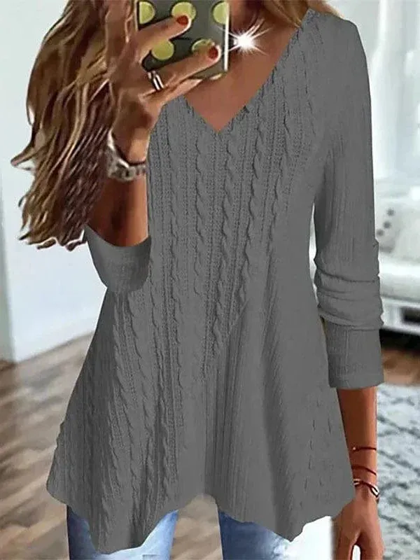 Women's Flowing Cotton Tunic Shirt