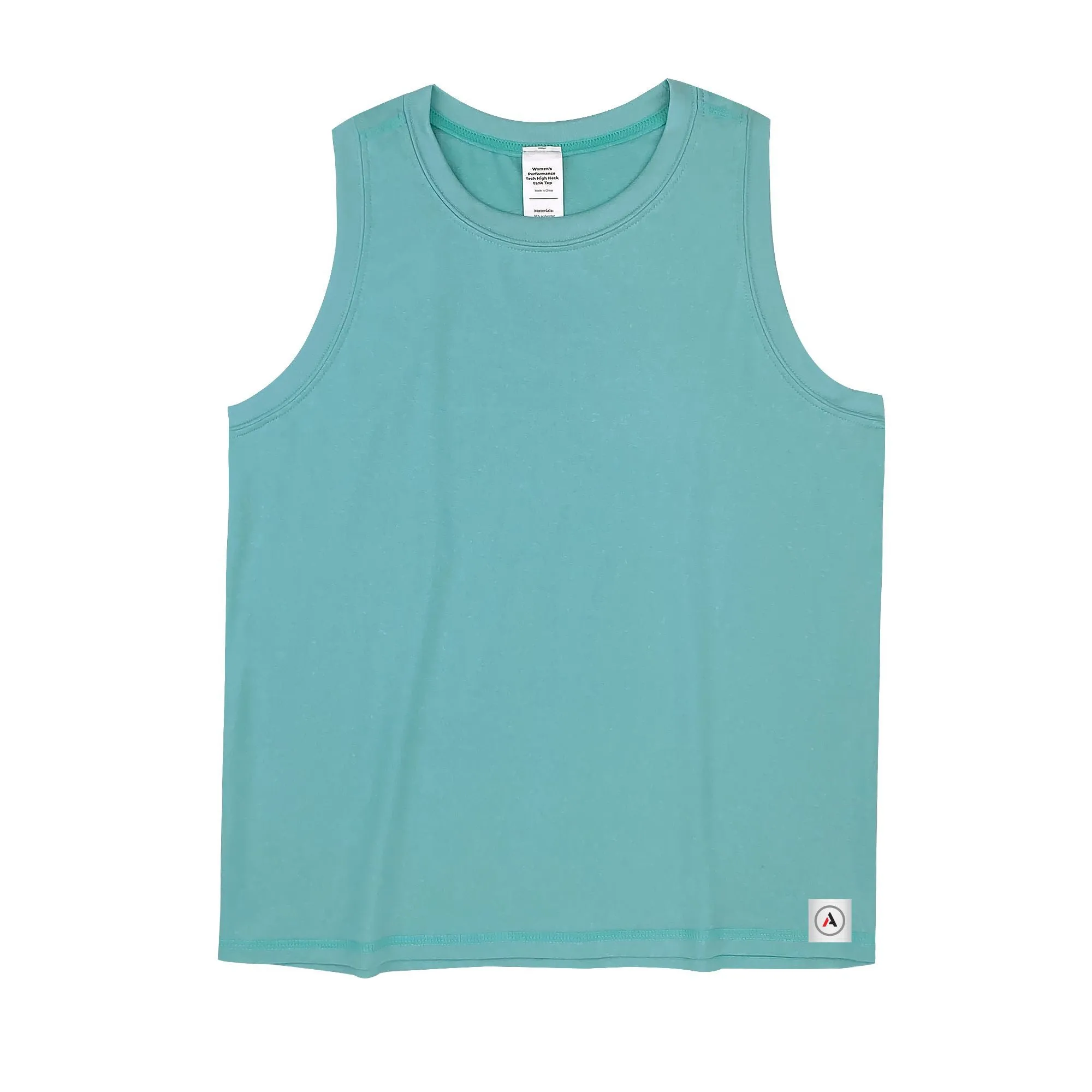 Women's High Neck Crop Tank