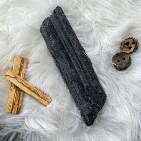 XL Black Tourmaline Rod ~Display Specimen ~ Protective and Grounding Energy